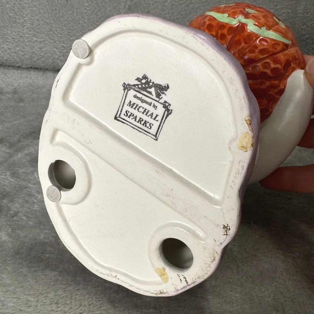 Michael Sparks Ghost Tealight Wax Warmer Glow in Dark Halloween Pumpkin Bowl